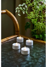 Бели светлинни декорации в комплект от 4 Lone - Sirius