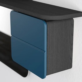 Комплект за антре в дъбов декор в цвят черен петрол One More Look - UMAGE