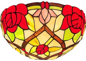 Brilagi - Tiffany витражен стенен аплик GARLAN 1xE14/40W/230V