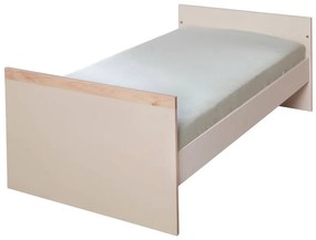 Бежово/в естествен цвят детско креватче 70x140 cm с регулируема височина Jil – Roba