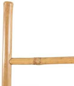 Стълба за кърпи, 5 бамбукови стъпала, 150 cм