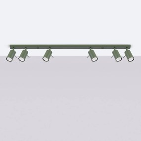 Зелен прожектор 6x117 cm Etna – Sollux