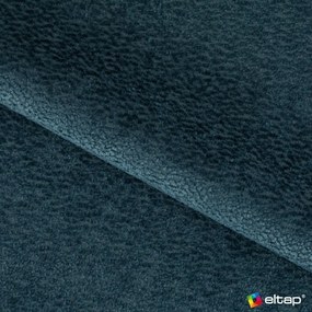 Син разтегателен ъглов диван с място за съхранение от букле (ляв ъгъл L форма) Ferucce – ELTAP