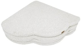 Бяло детско килимче за игра 160x160 cm – Meowbaby