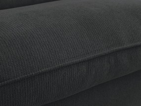 Черен диван 236 cm Achille – Bobochic Paris