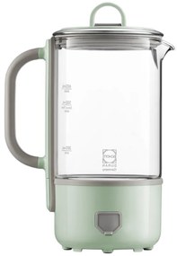 Електрическа кана BUYDEEM K314, 300W, 0.6 л, Таймер с 3 степени, 3 температурни настройки, Поддържане топло до 8 часа, Светлозелен