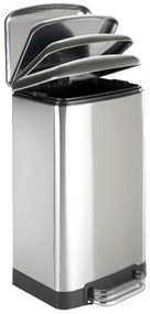 Кошница с педали от неръждаема стомана , 30 л - Wenko