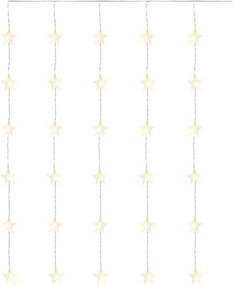 LED външен гирлянд 30xLED/3,9m IP44 звезди