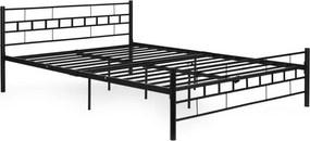 Модерно метално легло със стабилна рамка с минималистичен дизайн Ширина: 160 см Дължина: 200 см