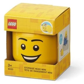 Пластмасова детска кутия за съхранение Head - LEGO®