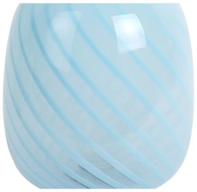 Светлосиня настолна лампа със стъклен абажур (височина 20 cm) Summer Globe – Leitmotiv