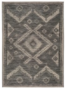 Сив килим за открито Ethnic, 160 x 230 cm Devi - Universal