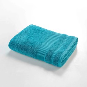 Синя памучна хавлиена кърпа от тери 70x130 cm Tendresse – douceur d'intérieur