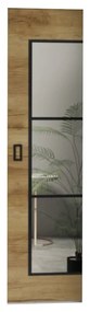 Плъзгаща врата HEGO 100, 100x203,  златен дъб craft