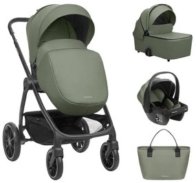 Бебешка количка 3в1 Modena KIKKABOO - Army Green