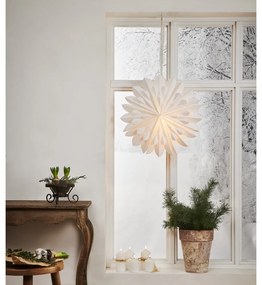 Бяла коледна украса , ø 60 cm Clipp - Star Trading