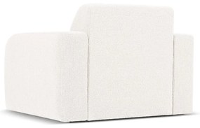 Бял фотьойл от плат букле Molino - Micadoni Home