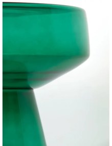 Стъклена кръгла странична масичка ø 37 cm Dakwa – Light &amp; Living