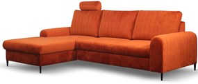 Ъглов диван Monte-Portokali-Aristeri