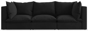 Черен диван 255 cm Manao – Makamii