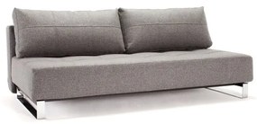 Сив разтегателен диван Twist Charcoal Supremax - Innovation