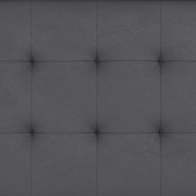 Сив разтегателен диван от изкуствена кожа 191 cm Maine – Støraa