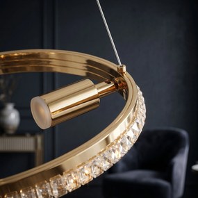 ВИСЯЩА ТАВАННА ЛАМПА LED G158-CP GOLD