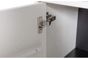 Светлосива витрина от борова дървесина 53x230 cm Basic - vtwonen