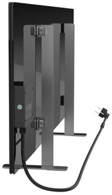 Разопакован: Електрически конвектор AENO AGH0002S, 700W, 30 м2, Мобилно приложение, Ултратънък, Wi-Fi, Черен