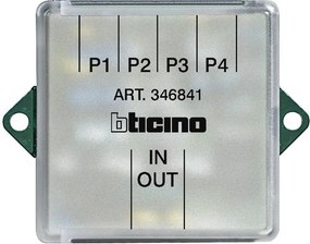 BTICINO Етажен разпределител за 4 поста  - 346841