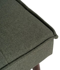 Зелен шенилов разтегателен диван 181 cm – Ixia