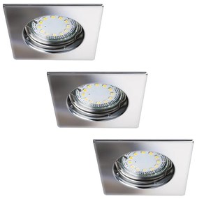 Rabalux 1053 - К-кт 3xLED Лампа за вграждане LITE 3xGU10-LED/3W/230V