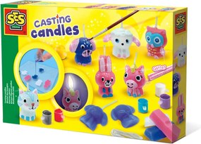 SES - Направи си свещи с брокат