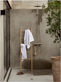 Бяла памучна кърпа от тери 50x100 cm Sauna – Zone