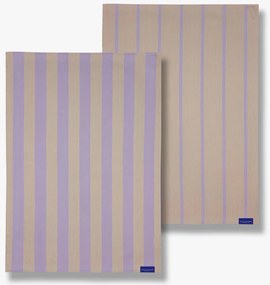 Памучни кърпи за съдове в комплект 2 бр. 50x70 cm Stripes – Mette Ditmer Denmark
