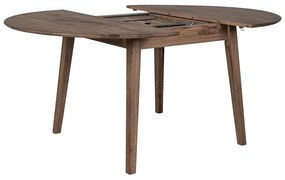 Кръгла сгъваема маса за хранене от дъбова дървесина ø 118 cm Metz - House Nordic