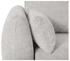 Светлосив ъглов диван (десен ъгъл) Matera - Cosmopolitan Design