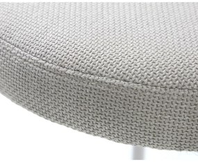 Кремав метален стол Pelican – Unique Furniture