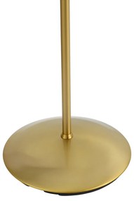 Модерна подова лампа месинг с LED 3-степенно димиране акумулаторна - Waldorf