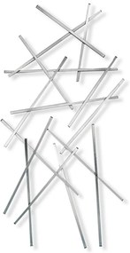 Метална закачалка за стена в сребристо Matches - Spinder Design