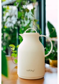 Бежов термос , 1 л - Vialli Design