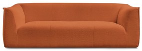Оранжев диван от прежда с примки от букле 242 cm Giorgia – Bobochic Paris