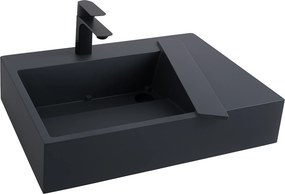 Умивалник МРАМОРЕН КОМПОЗИТ Rea  Archi 90 CM Grey MATT