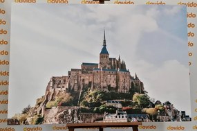Картина на платно – Абатството Мон-Сен-Мишел