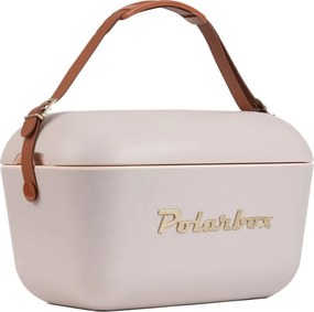 Хладилна чанта Polarbox Gold, 20 литра, AIRPOP полистирол, 5-15C до 24 часа, Розов/Златист