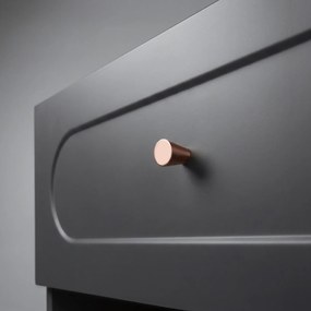 Комплект мебели за баня с мивка River 60cm Grey