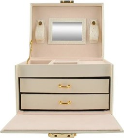 Кутия за бижута, органайзер с огледало и чекмеджета