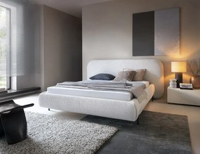 Облечено легло Prius-180 x 200-Бяло