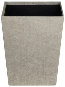 Бежово кошче за боклук Sofia Canvas Paper Laminate – Bigso