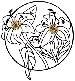 Метална декорация за стена 63x69 cm Simply Flotis - Mauro Ferretti